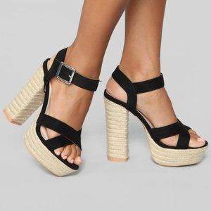 Fashion Nova - Bad As You Are Heeled Sandals